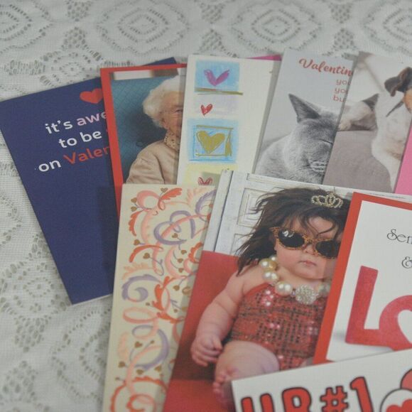 Valentines Day Cards 15 Vaeious Brand New with Envelopes - Picture 4 of 11